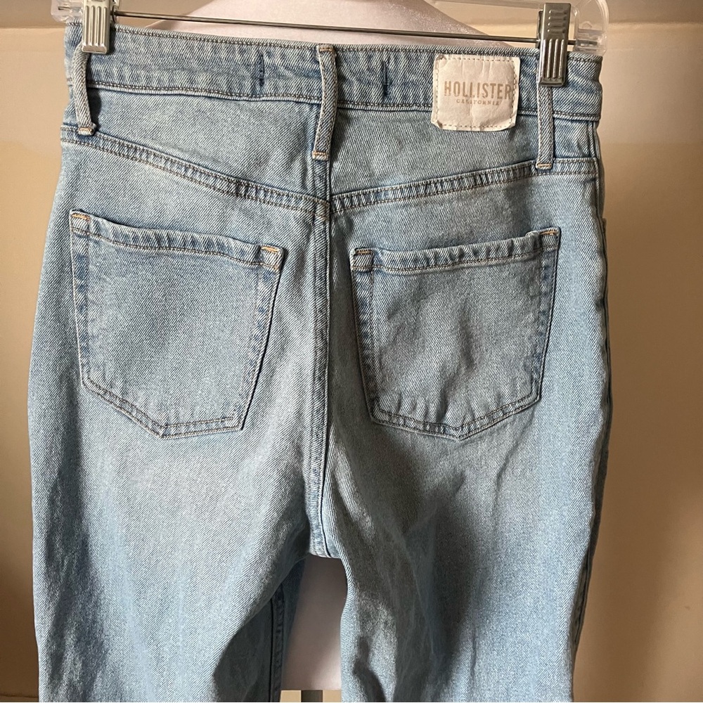 Hollister Ultra High-rise Dad Jean Vintage Stretch size 5R - Picture 7 of 8